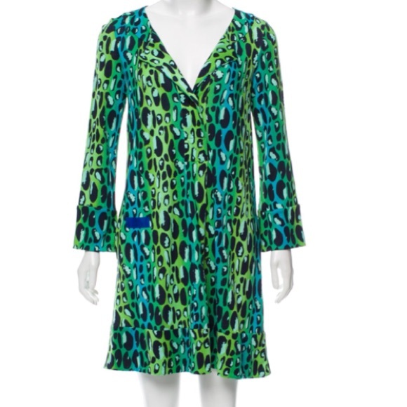 DVF silk dress - Picture 4 of 7